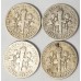 UNITED STATES OF AMERICA 1947 - 1953 . ONE 1 DIME COINS